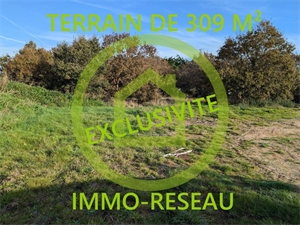 terrain a batir à la vente -   85470  BRETIGNOLLES SUR MER, surface 309 m2 vente terrain a batir - UBI445945826